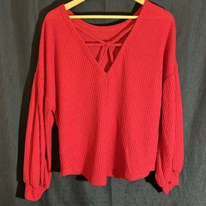 Red Blouse